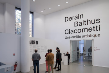 Expo Derain Balthus Giacometti